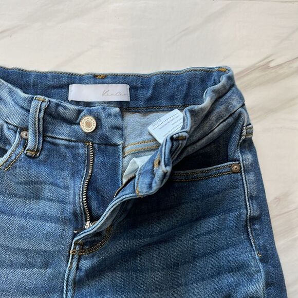 KanCan | Sophia High Rise Ankle Skinny Raw Hem Stretch Denim Jeans 0 / 23 - Picture 10 of 12